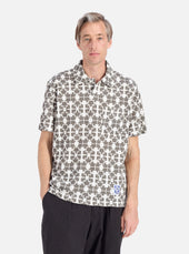 Mud Mitla Print Jersey Newlyn Polo