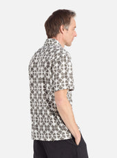 Mud Mitla Print Jersey Newlyn Polo