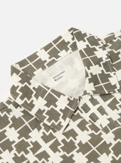 Mud Mitla Print Jersey Newlyn Polo