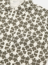 Mud Mitla Print Jersey Newlyn Polo