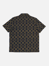 Mud Mitla Print Jersey Newlyn Polo