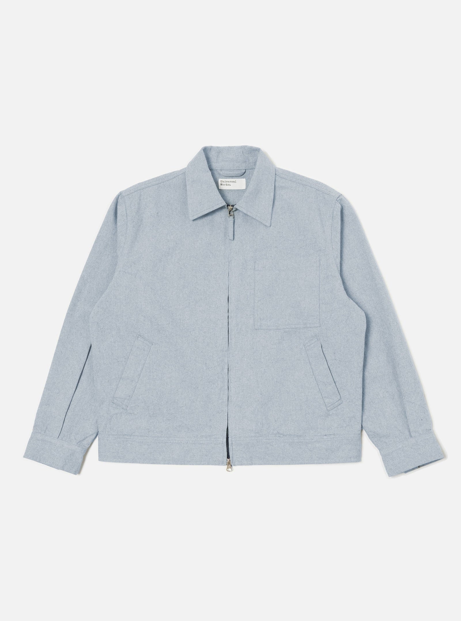 Reworked Jean Cloth Rose Bowl Jacket