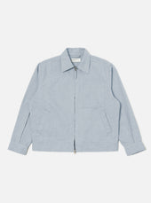 Indigo Reworked Jean Cloth Rose Bowl Jacket