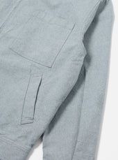 Reworked Jean Cloth Rose Bowl Jacket