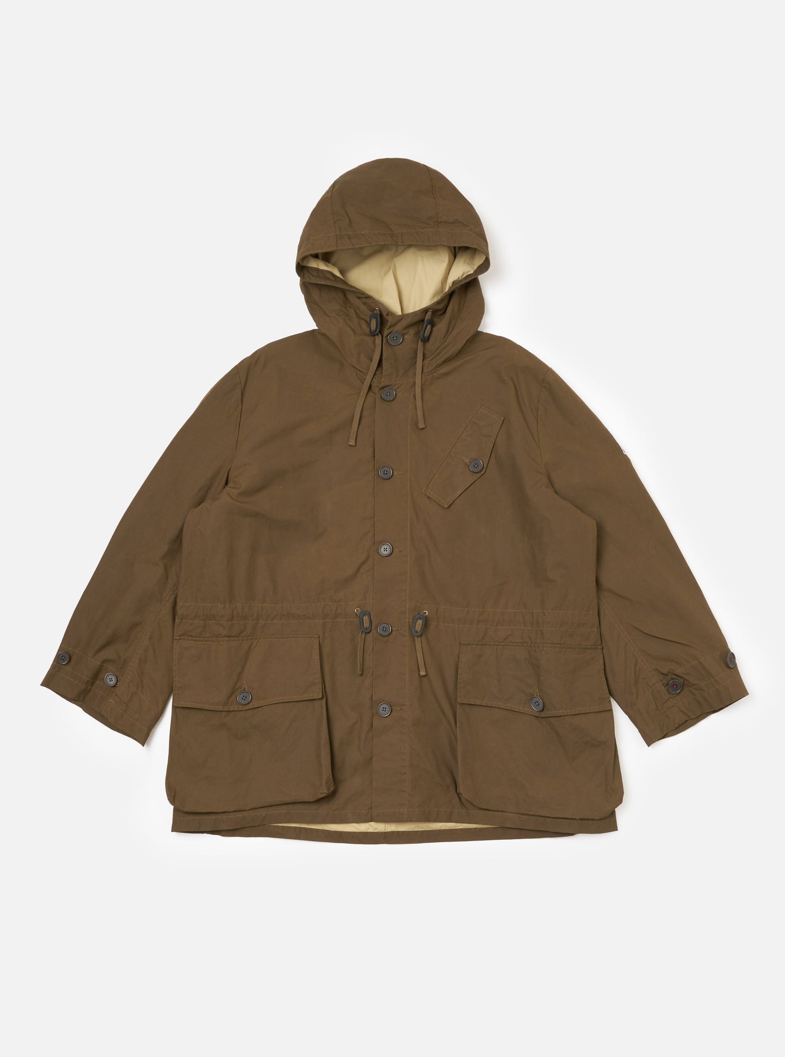 British Wax Cotton Boston Parka