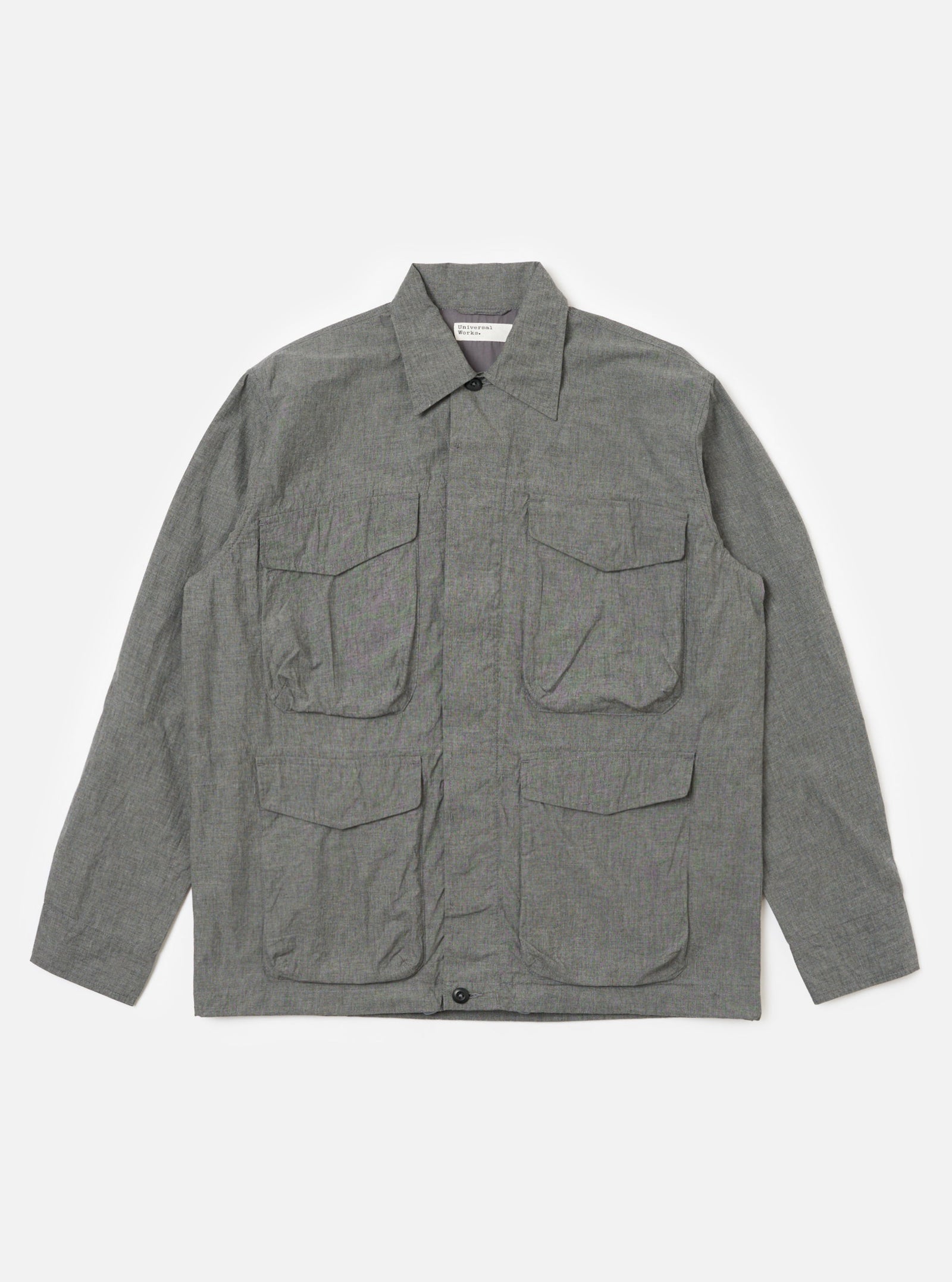 Organic Chambray Parachute Field Jacket