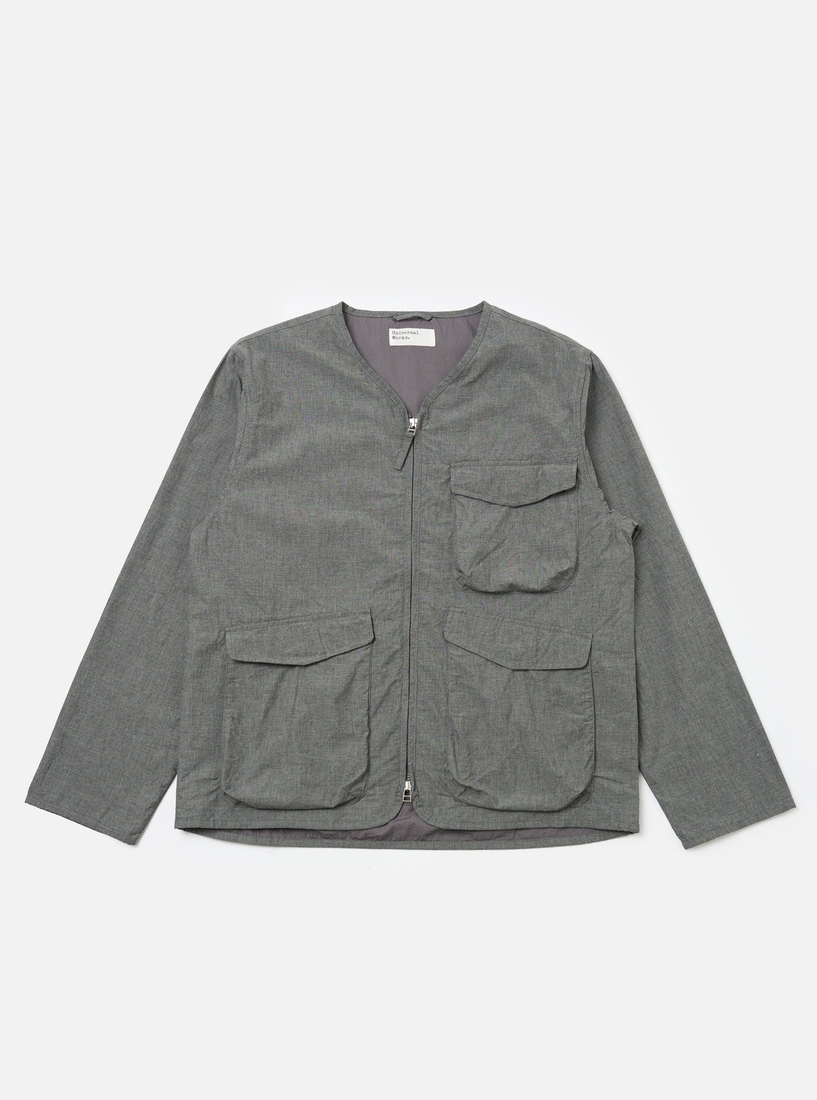Organic Chambray Parachute Liner Jacket