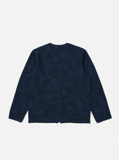 Indigo Denim Camo Cabin Jacket