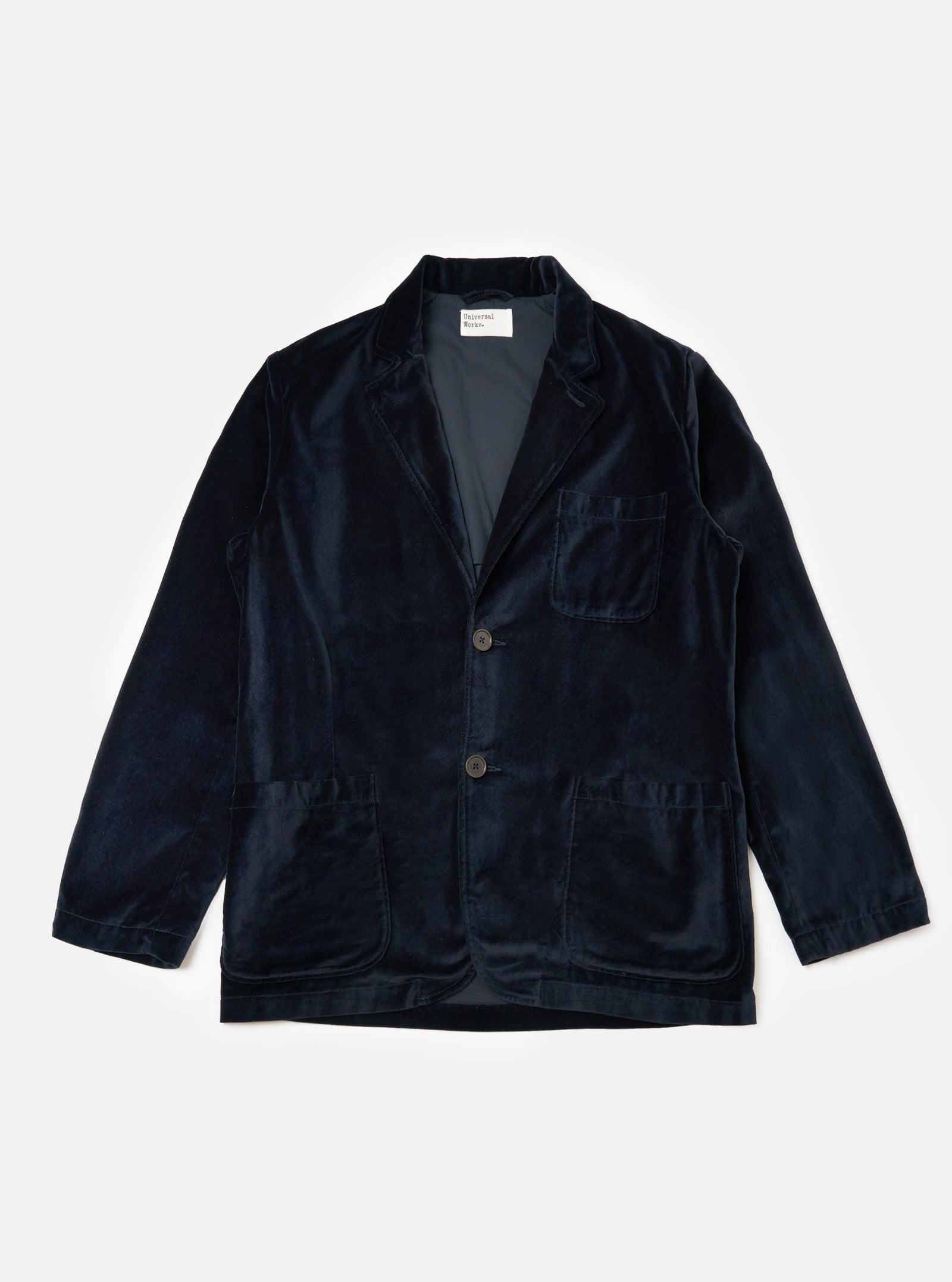 Velveteen Two Button Jacket