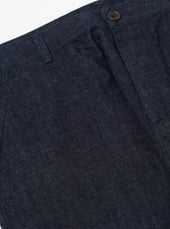 Brushed Denim Military Chino