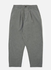 Charcoal Organic Chambray Oxford Pant