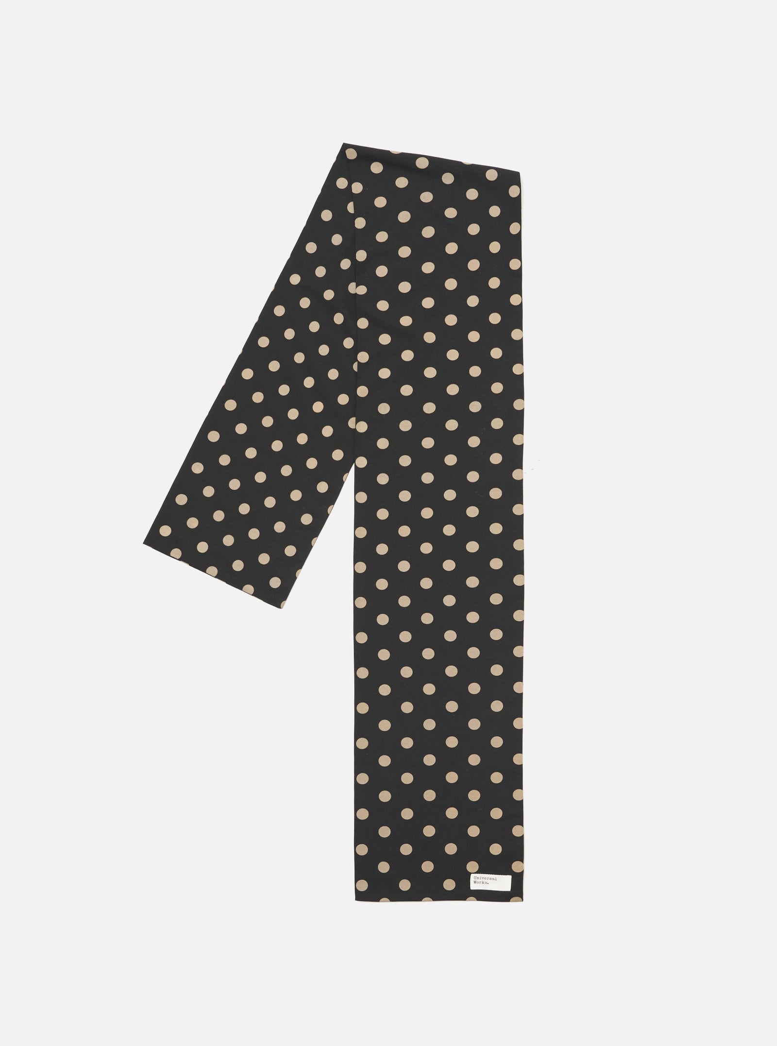 Bold Dot Print Rayon Evening Scarf