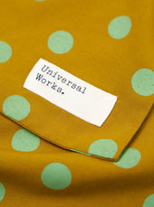Bold Dot Print Rayon Evening Scarf