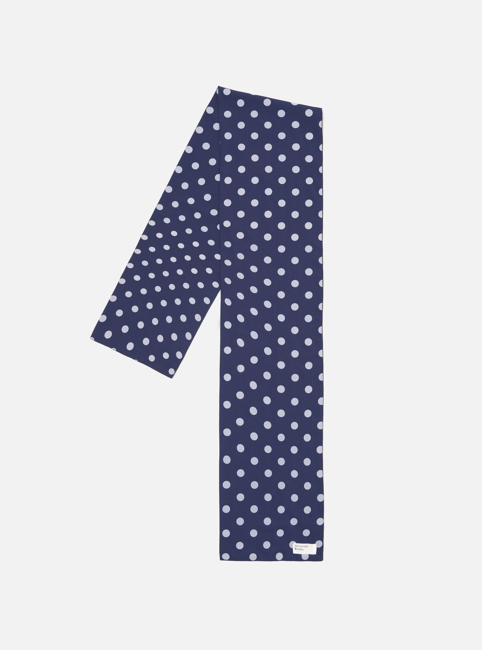 Bold Dot Print Rayon Evening Scarf