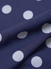 Bold Dot Print Rayon Evening Scarf