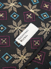 Embroidery Cotton Satin Embroidery Scarf