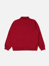 Red Brush Back Sweat Tyler Sweat Jacket