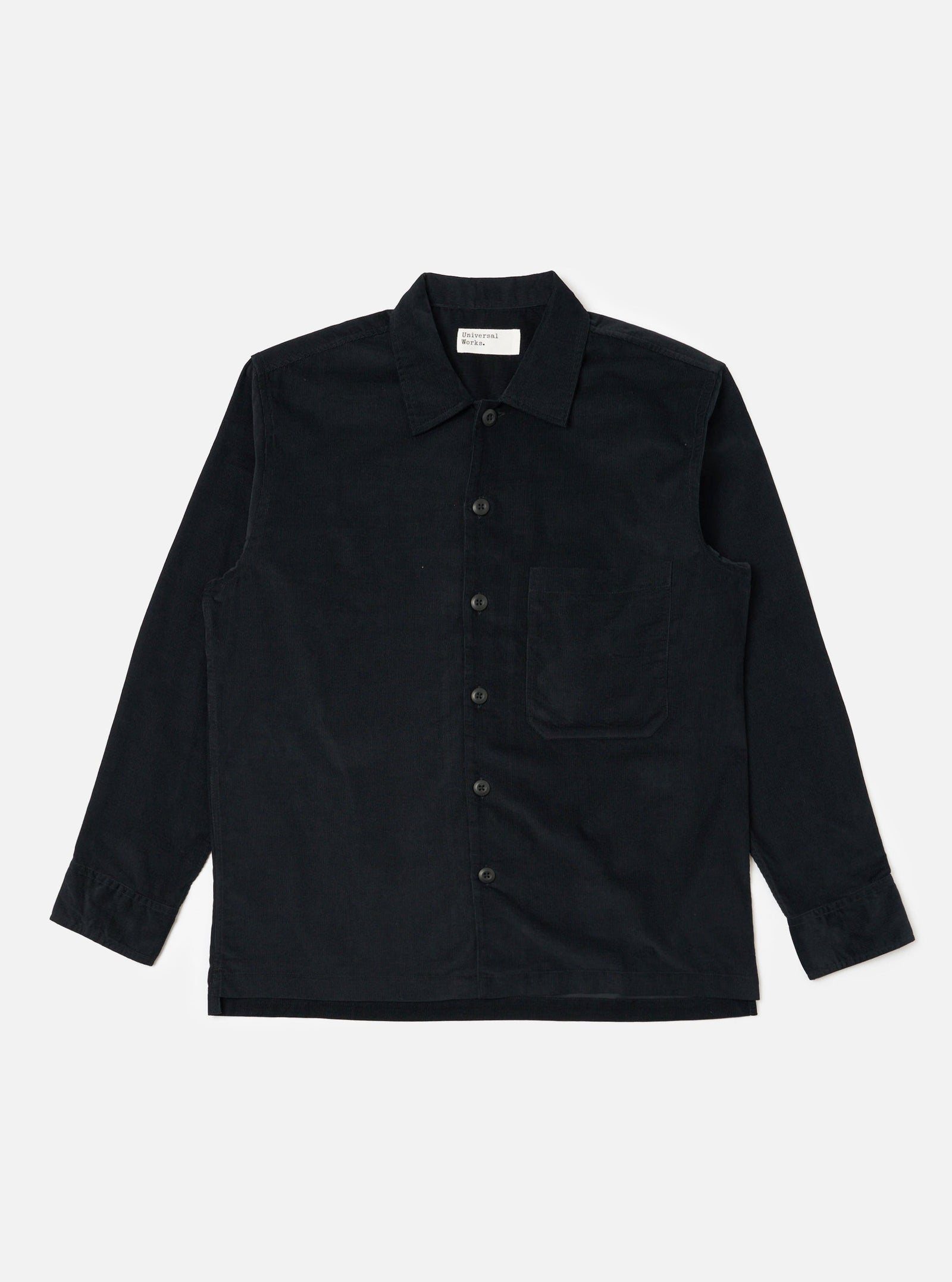 Organic Fine Cord Fatigue Shirt