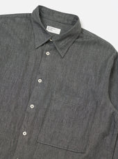 Brushed Organic Cotton Square Pocket Shirt