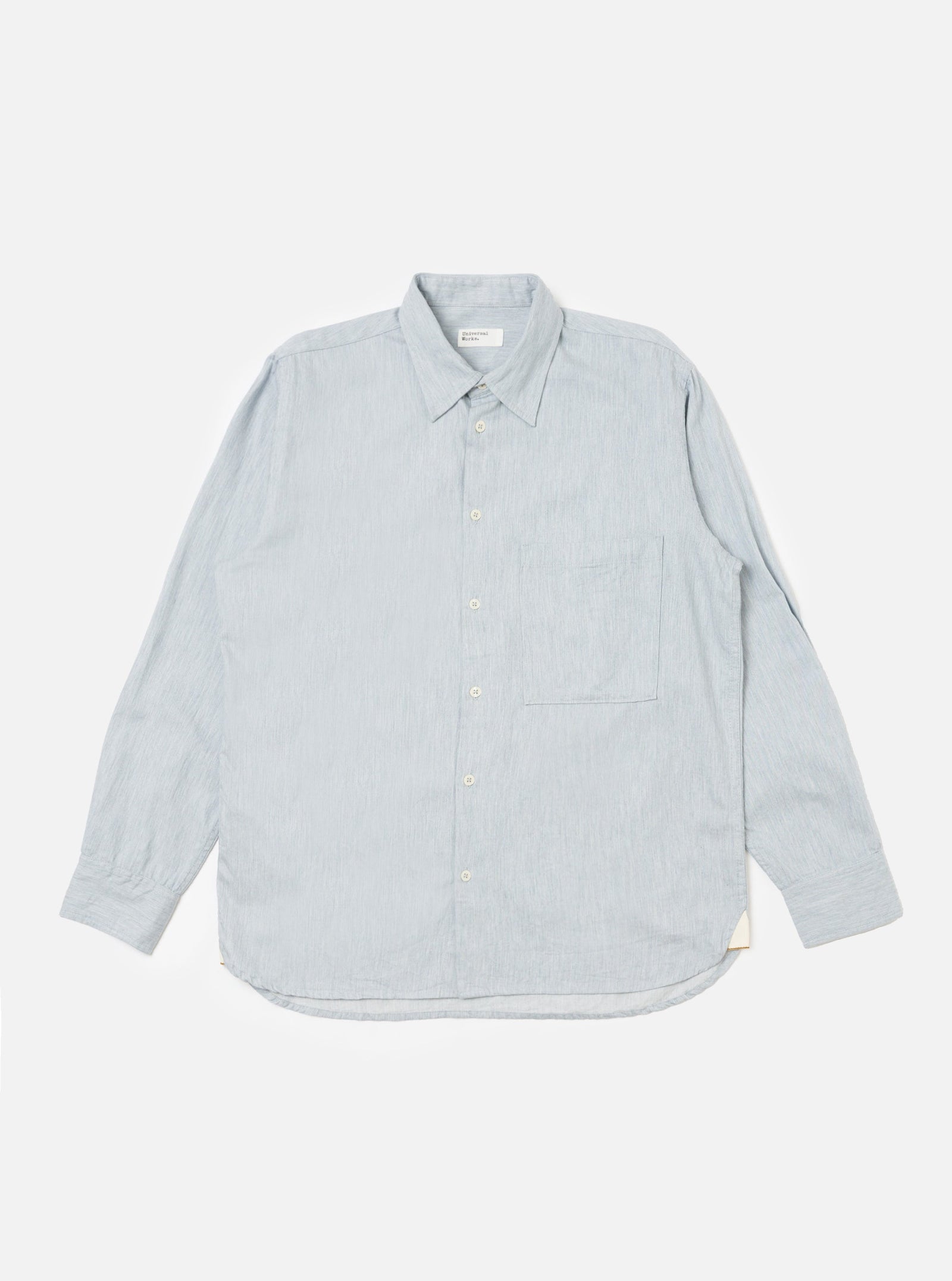 Brushed Organic Cotton Square Pocket Shirt
