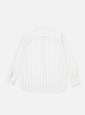 Office Stripe Square Pocket Shirt