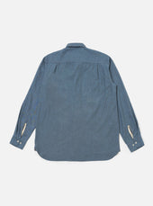 Brushed Marl Twill Square Pocket Shirt