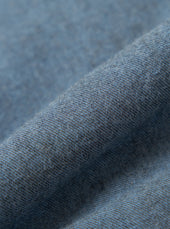 Brushed Marl Twill Square Pocket Shirt
