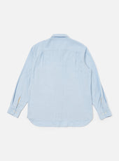 Light Brushed Marl Twill Square Pocket Shirt