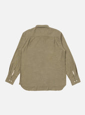 Brushed Marl Twill Square Pocket Shirt