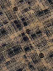 Patch Check Fleece Cardigan