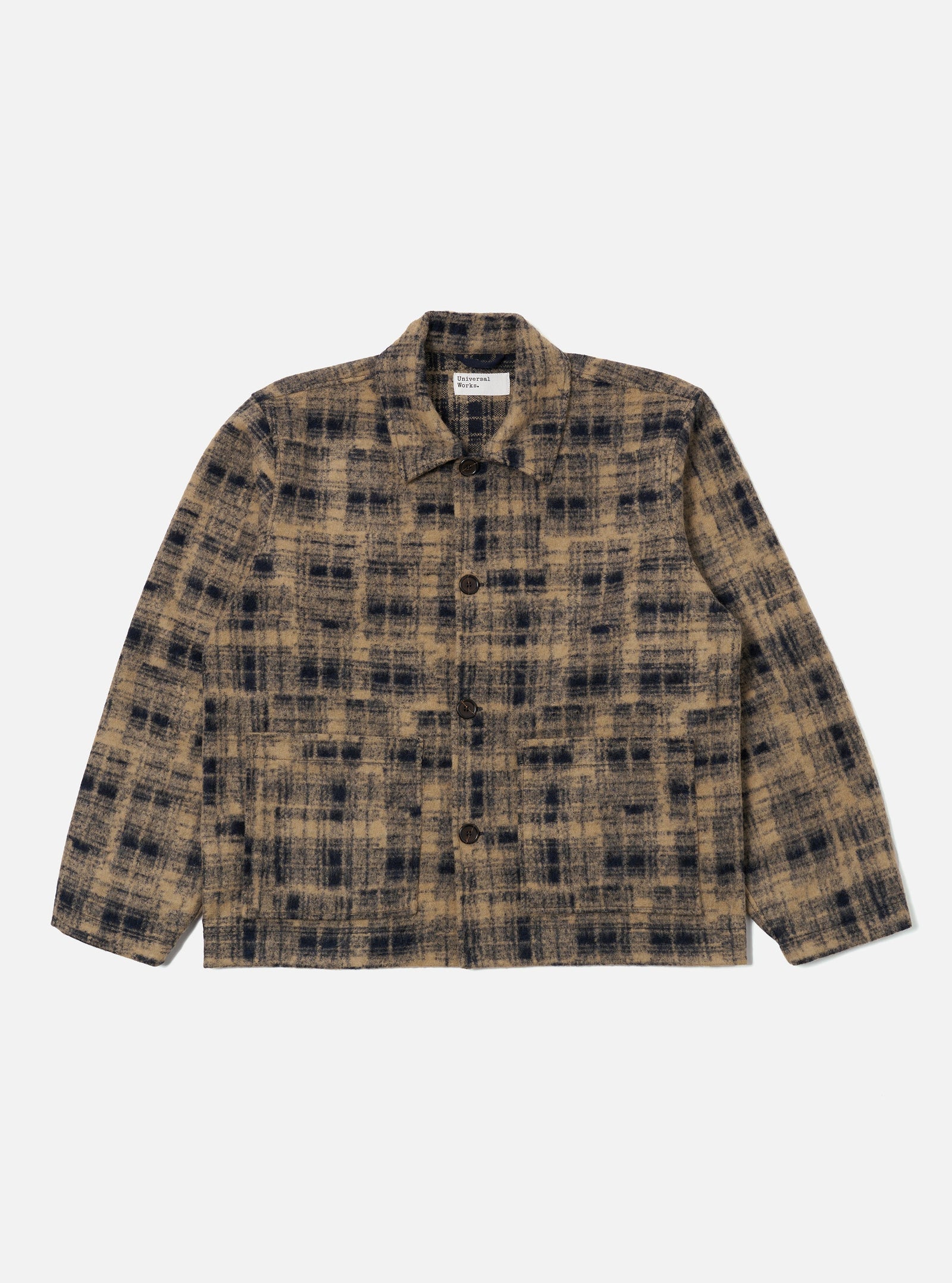 Patch Check Fleece Rams Jacket