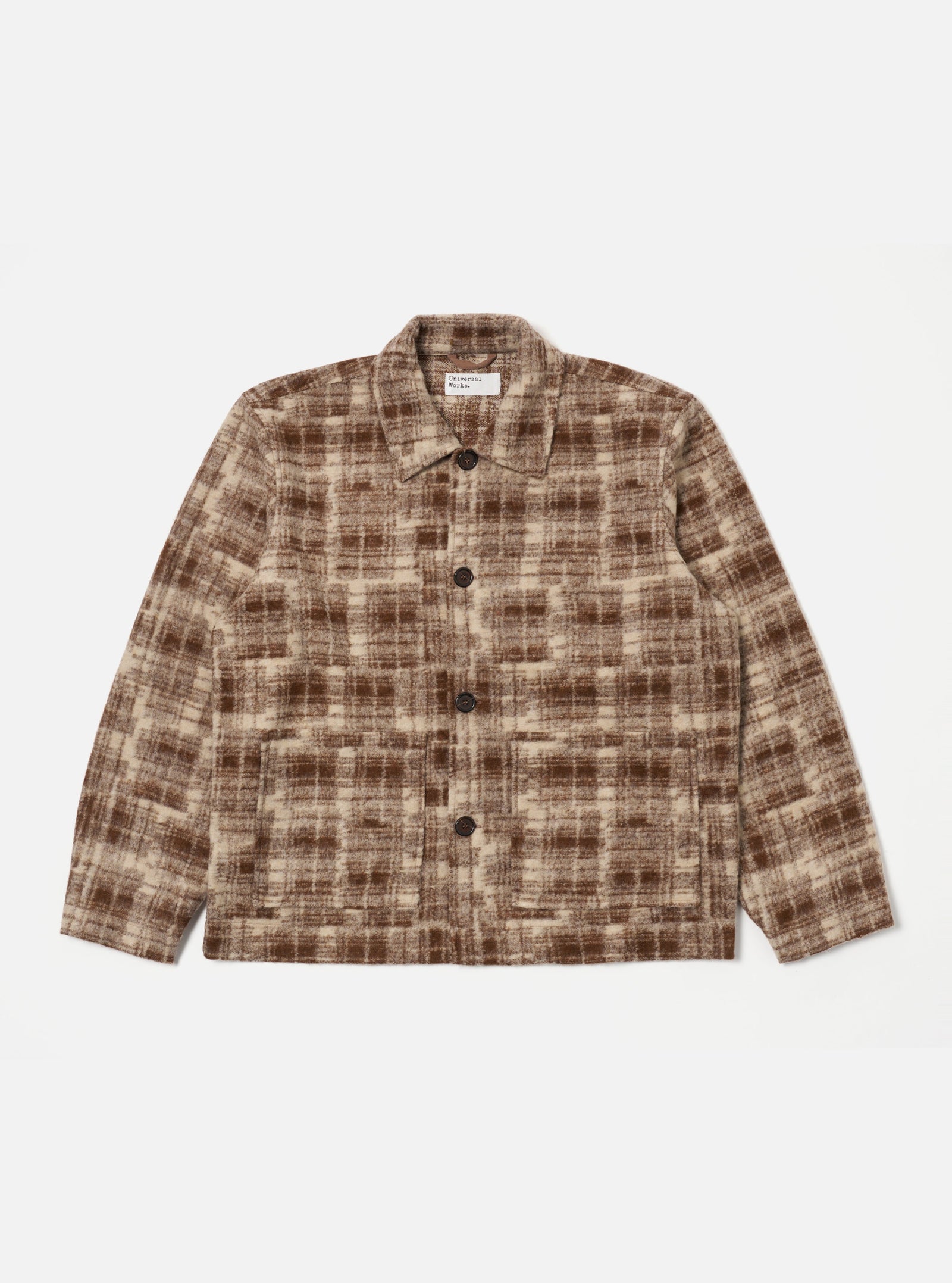 Patch Check Fleece Rams Jacket