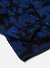 Flower Fleece Cardigan