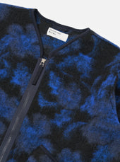 Flower Fleece Zip Liner Jacket
