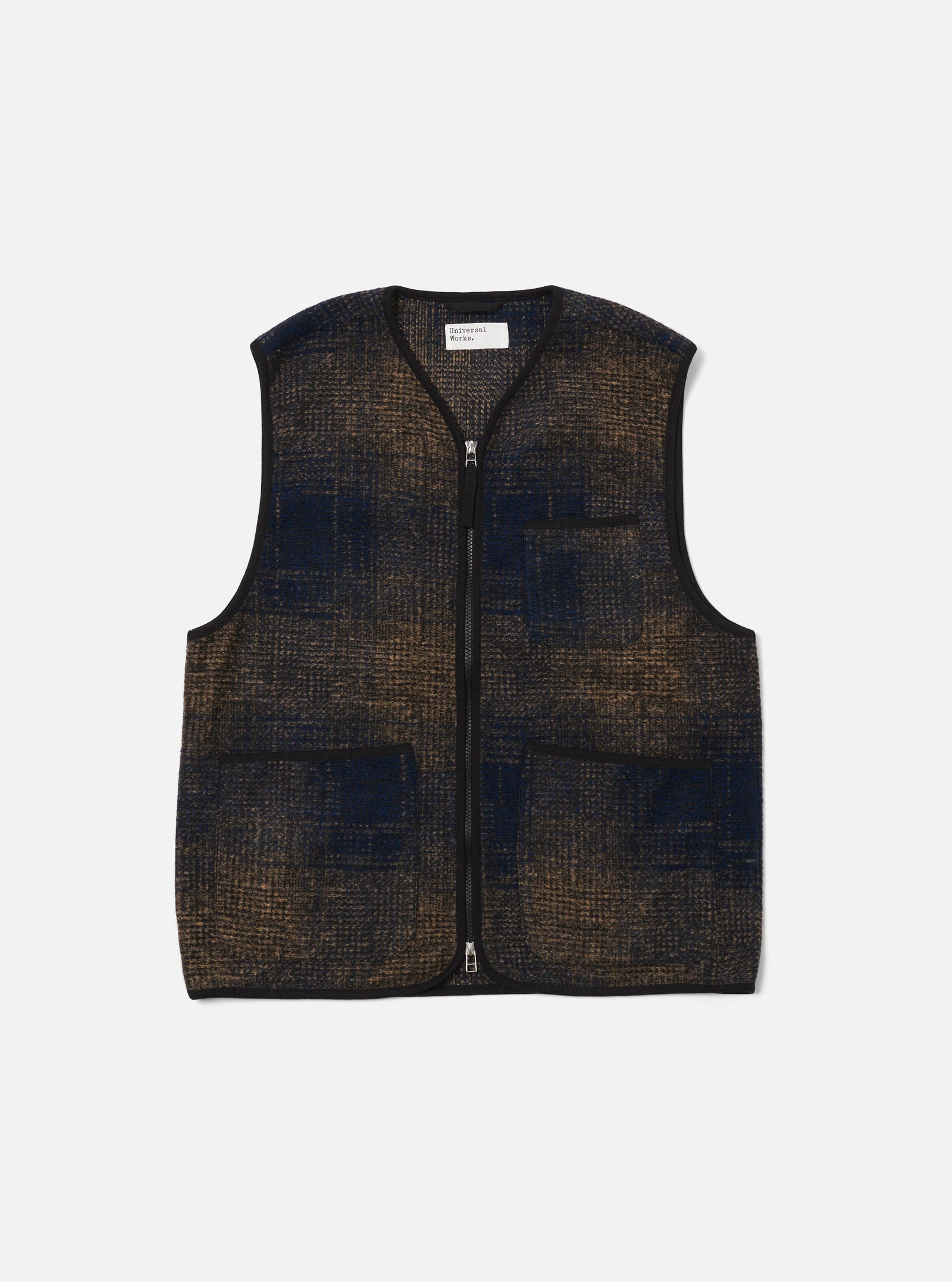 Deca Check Zip Gilet