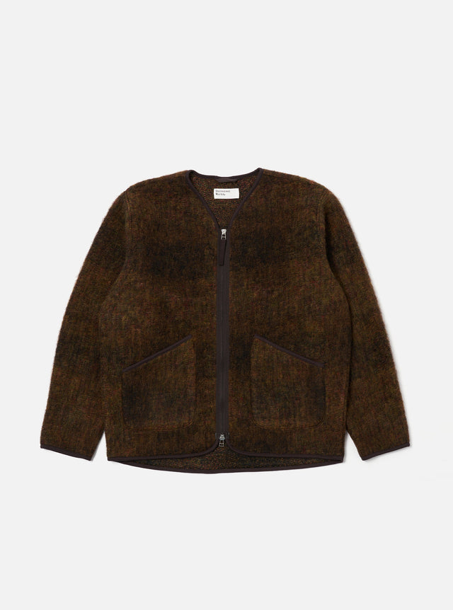 Brown Alps Fleece Zip Liner Jacket