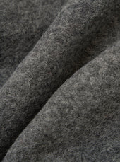 Grey Marl Wool Fleece Rams Jacket
