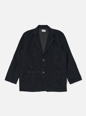 Black Cat Cord Two Button Jacket