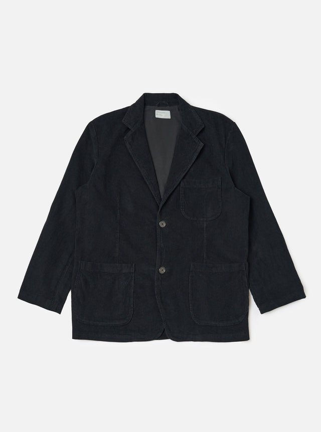 Black Cat Cord Two Button Jacket