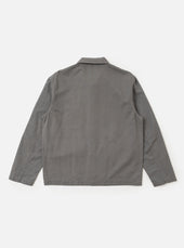 Mid Grey Linen Slub Weave Franck Jacket