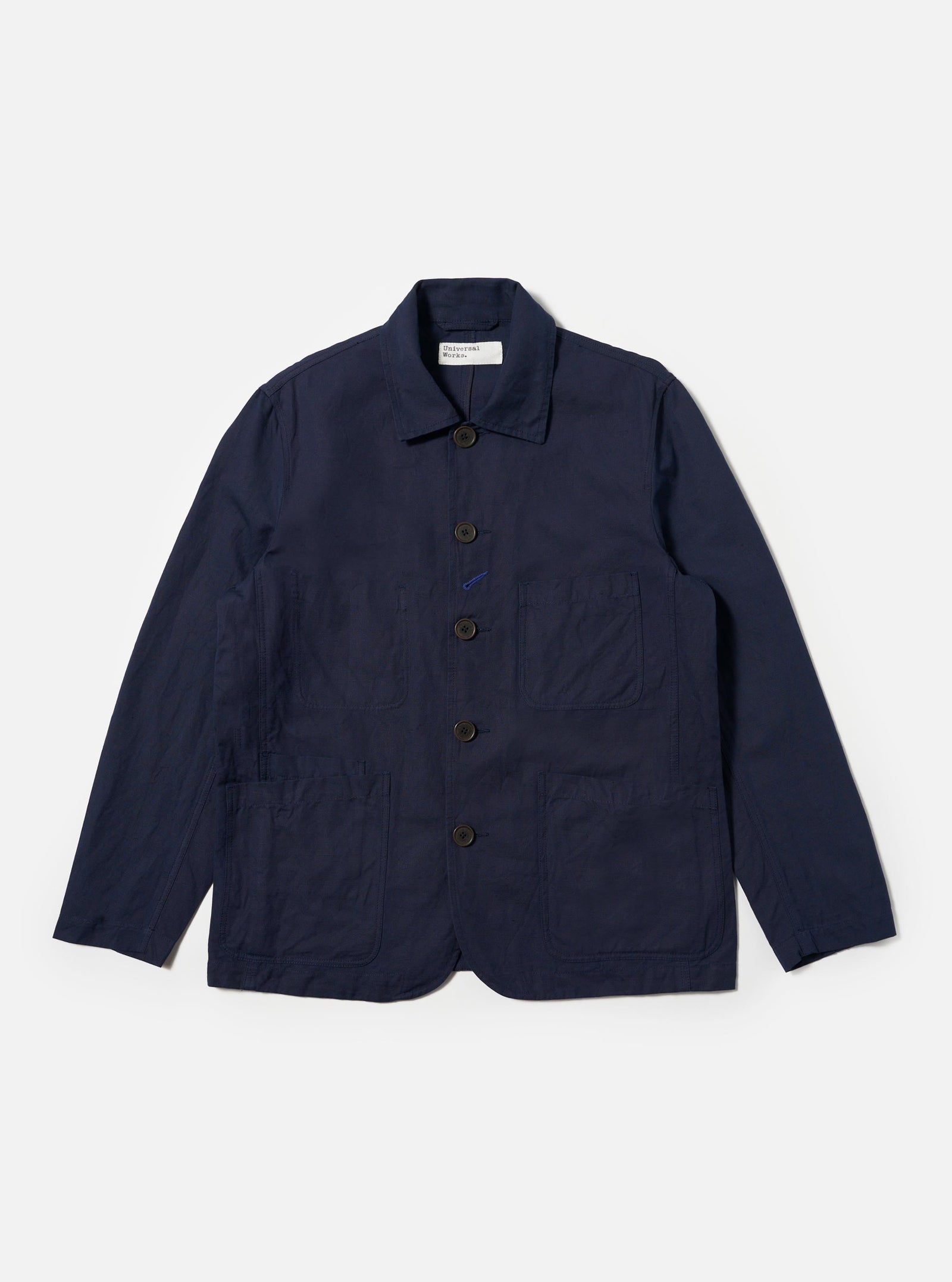 Linen Slub Weave Bakers Jacket