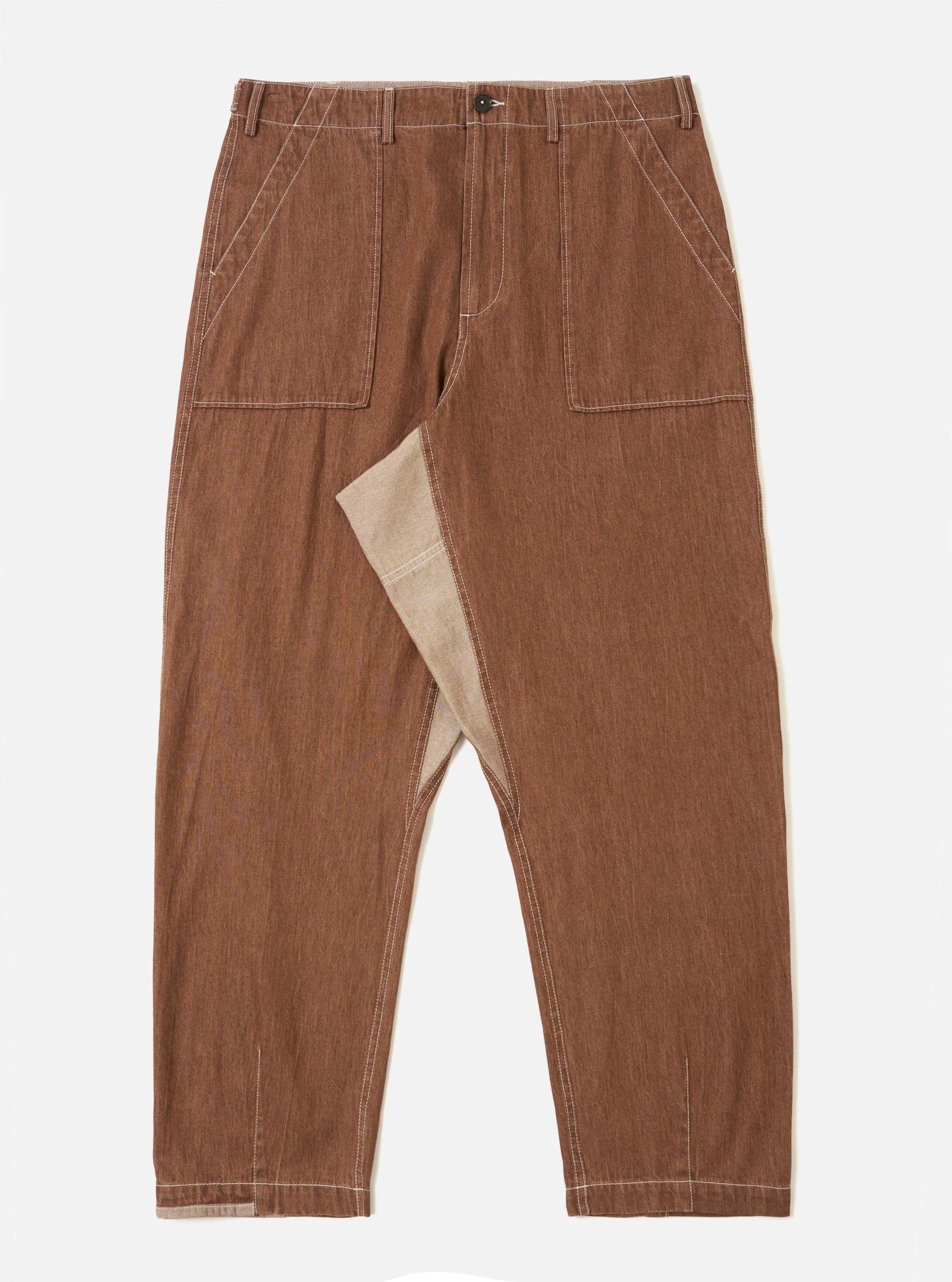 Meco Denim Patched Fatigue Pant