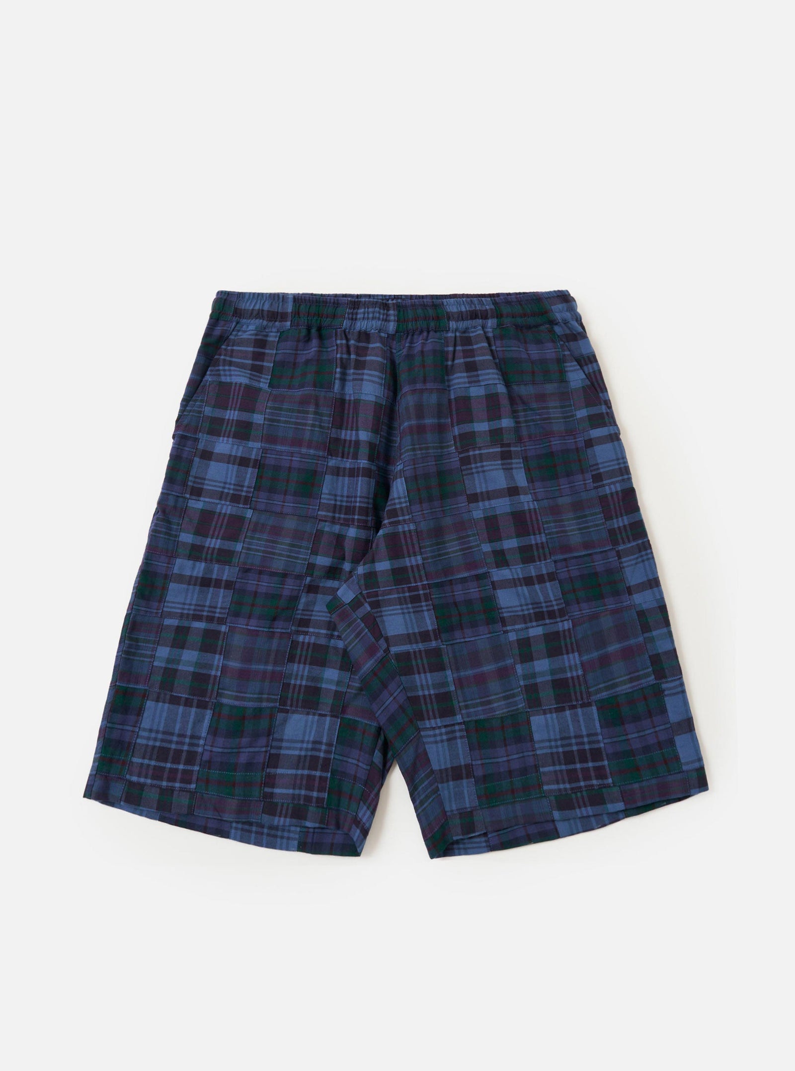 Madras Patchwork Vacation Short