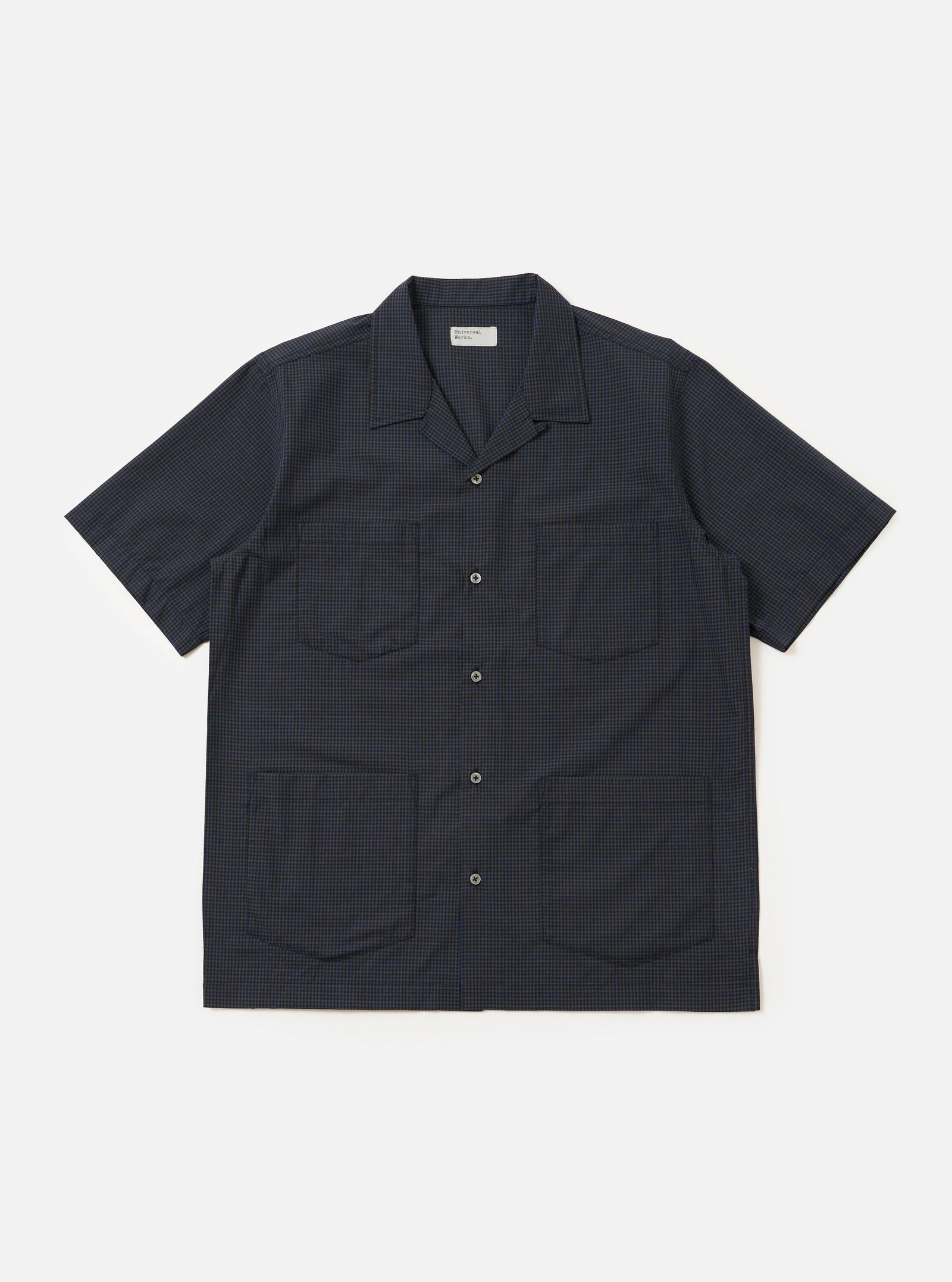 Check Plaid Summer Overshirt