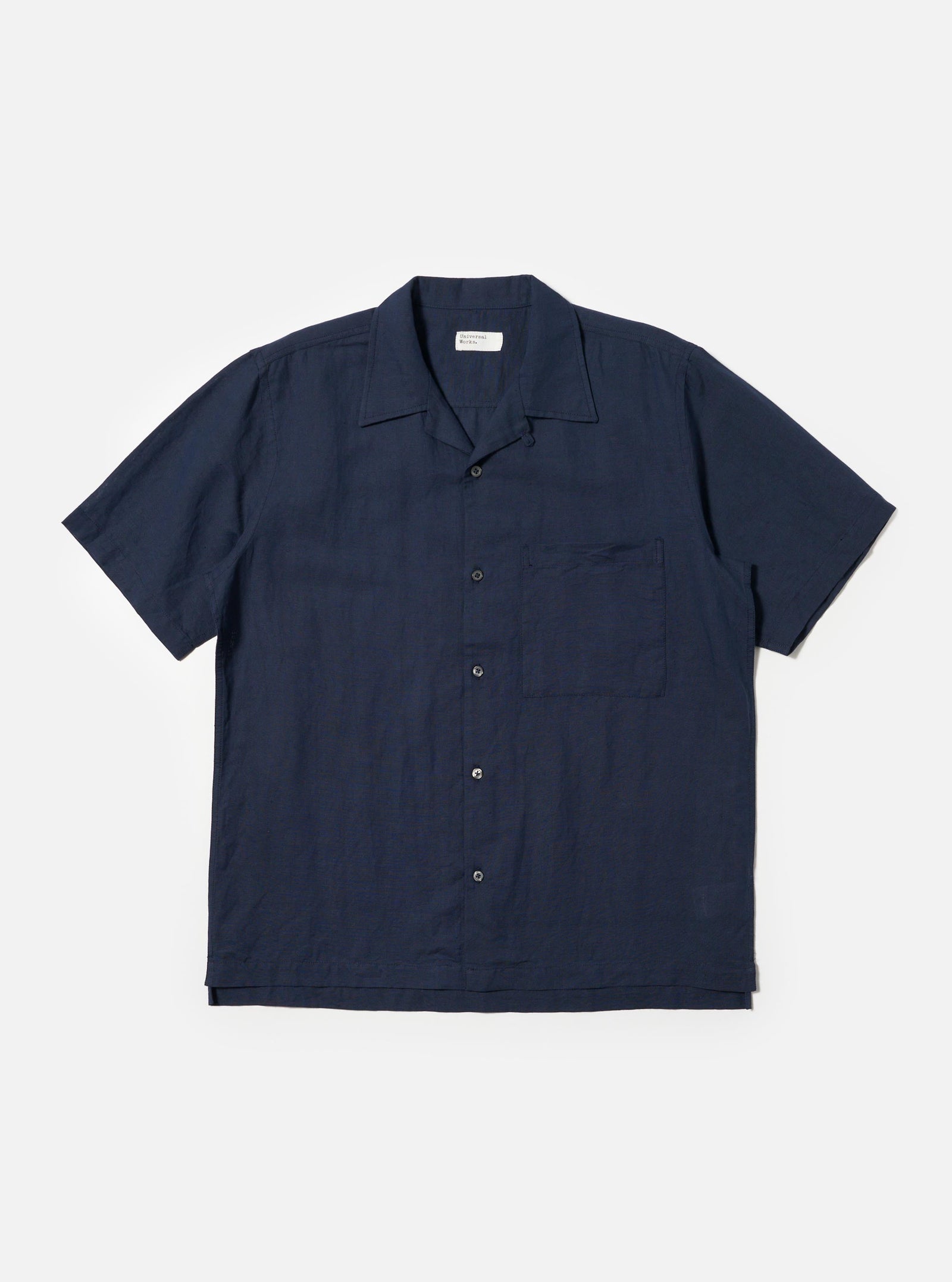 Linen Cotton Shirting Camp Shirt