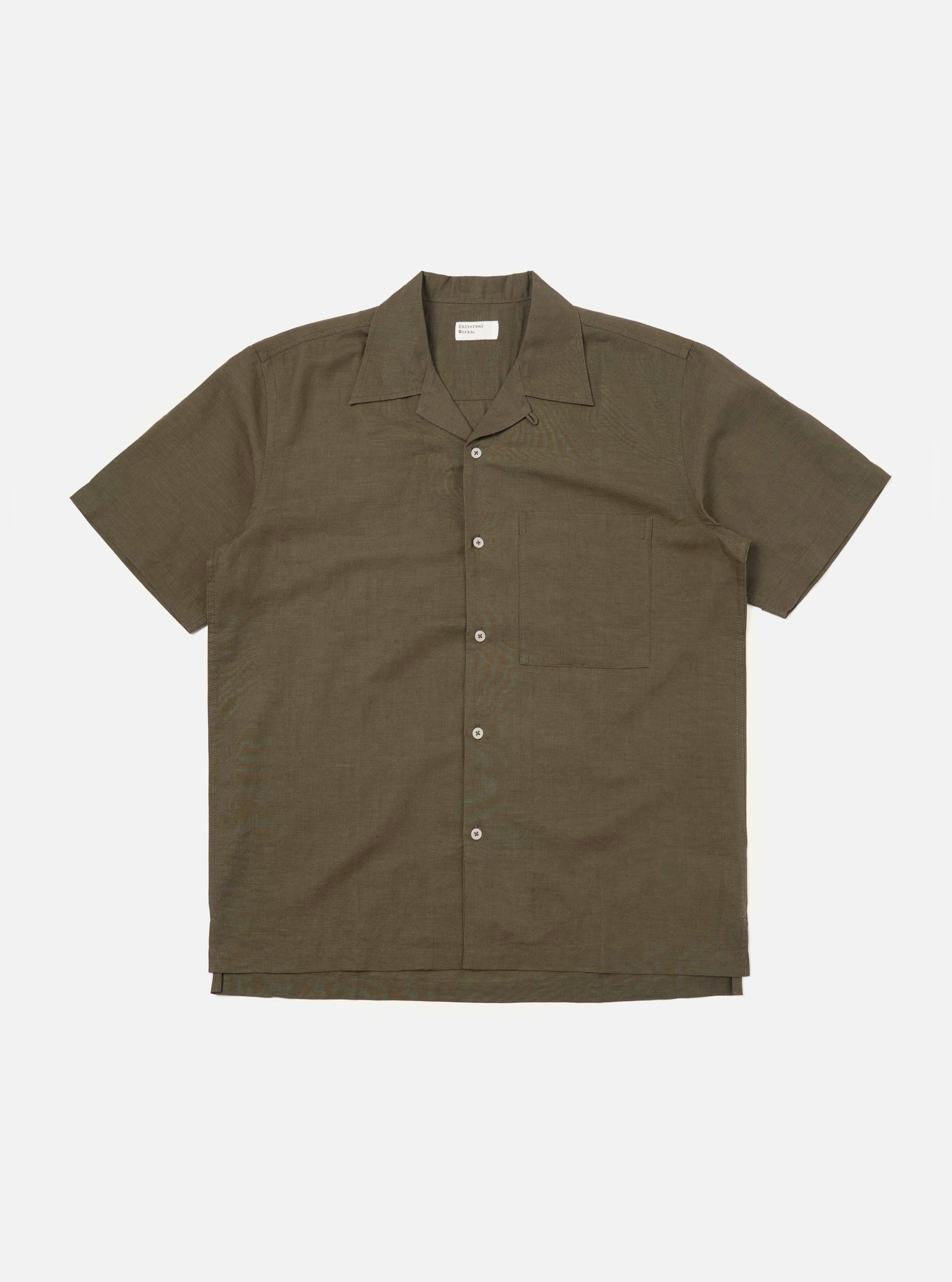 Linen Cotton Shirting Camp Shirt