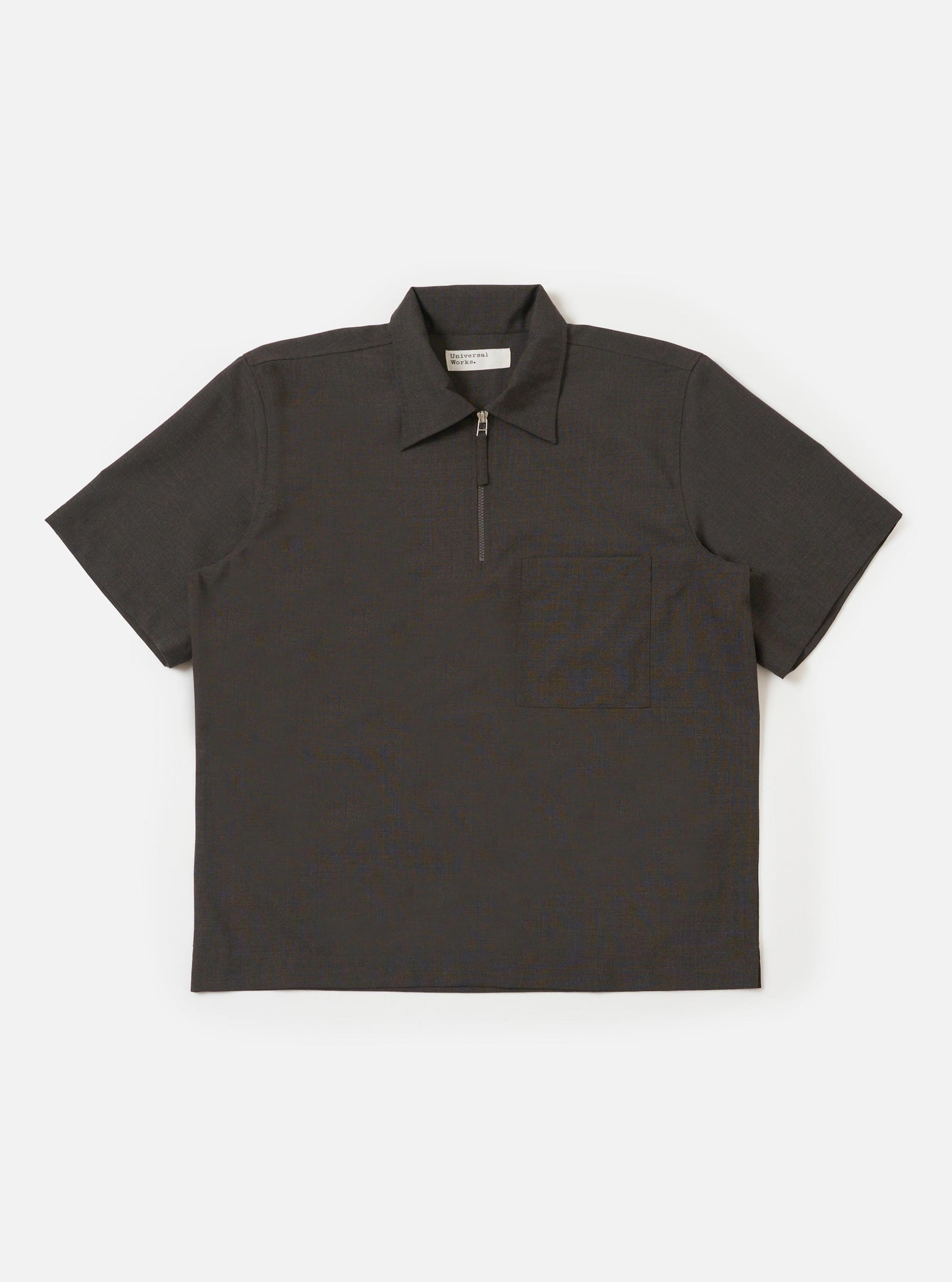 Marl Tropical Suiting Ewan Shirt
