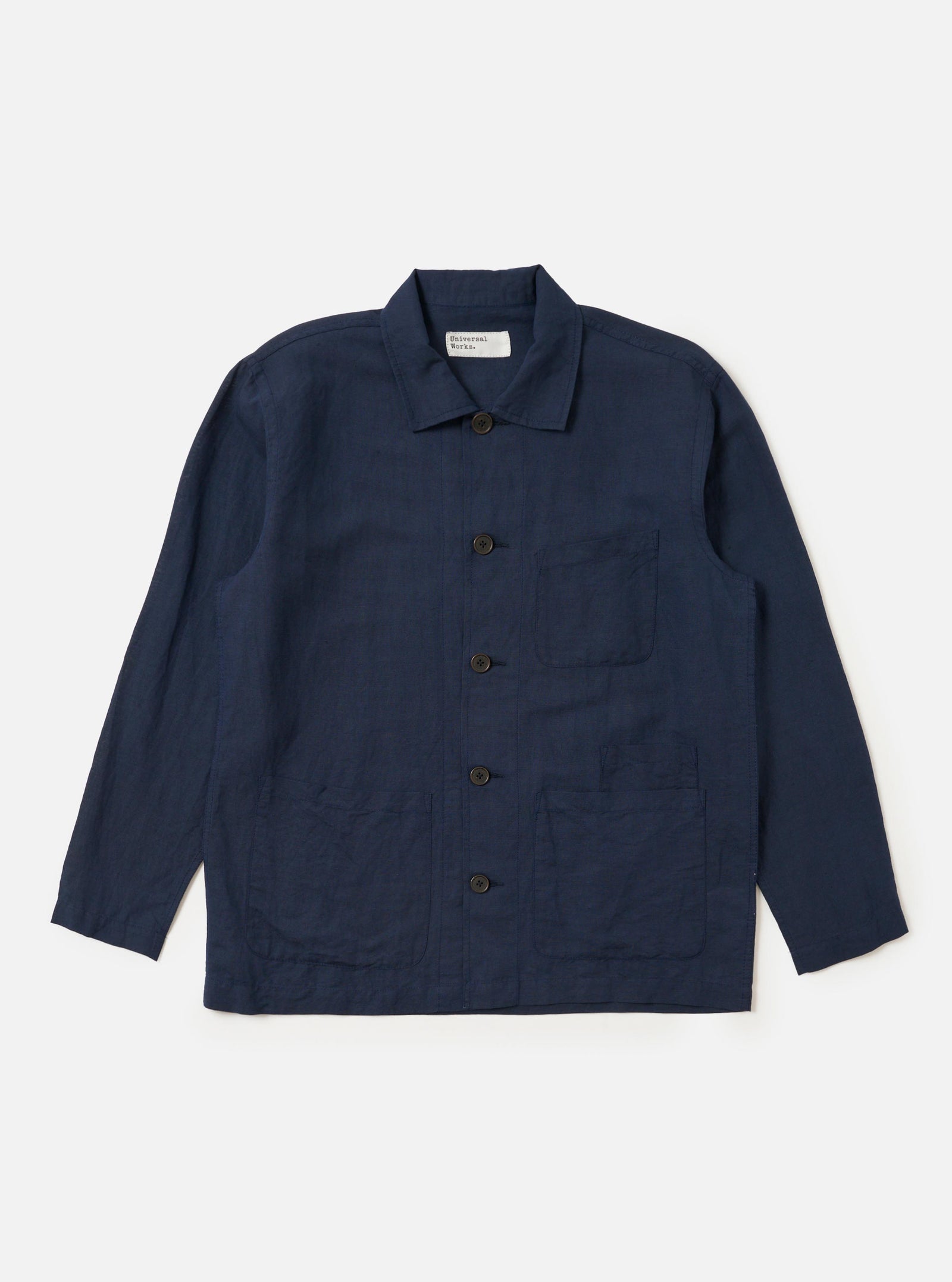 Linen Cotton Shirting Bakers Overshirt