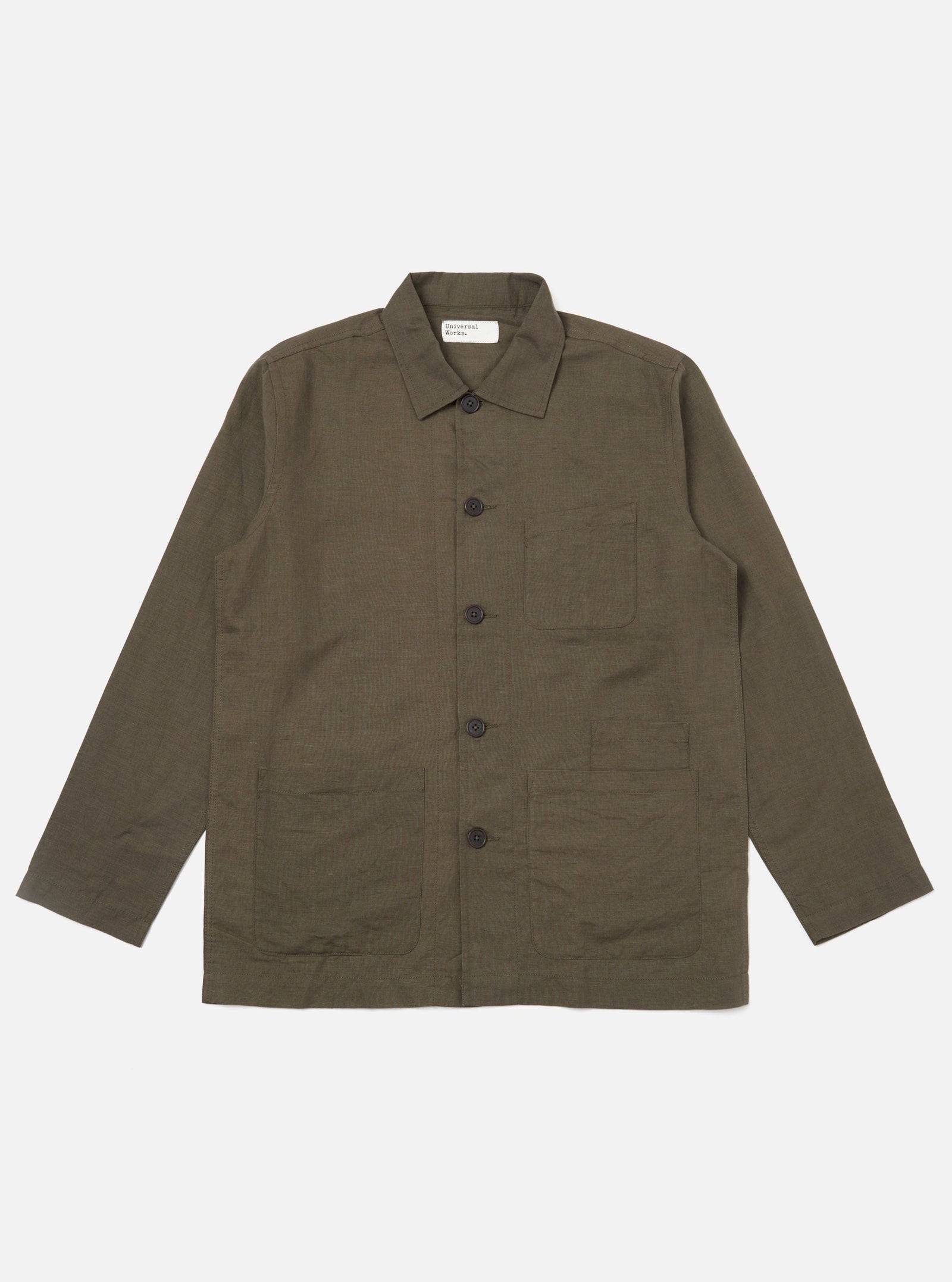 Linen Cotton Shirting Bakers Overshirt