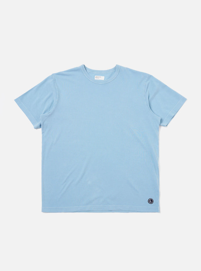 Pale Blue Piquet Core Tee